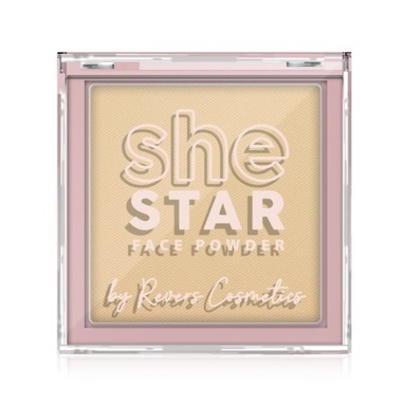 Revers Face Powder She Star Vanilla 2 10g