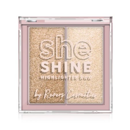 Revers Duo Face Highlighter She Shine 4 Heat Haze 72g