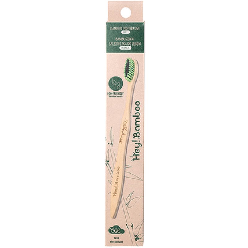 Hey! Bamboo Bamboo Toothbrush 1 Piece