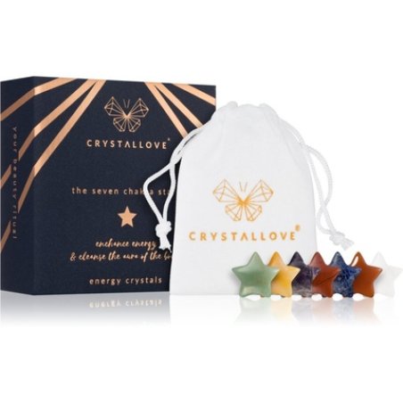 Crystallove Energy Crystals The Seven Chakra Stars 7 Pieces