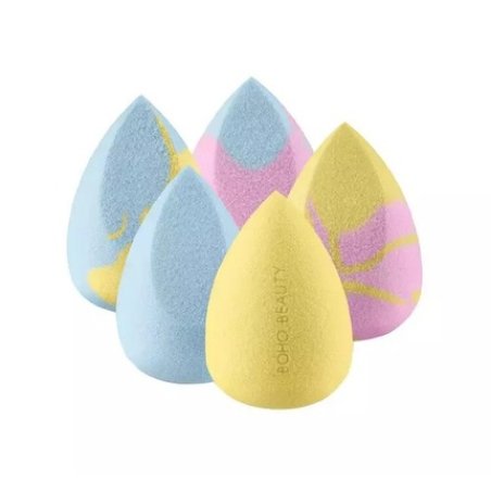 Boho Beauty Bohomallows Makeup Sponge Set 5 Pieces Pack Of 5