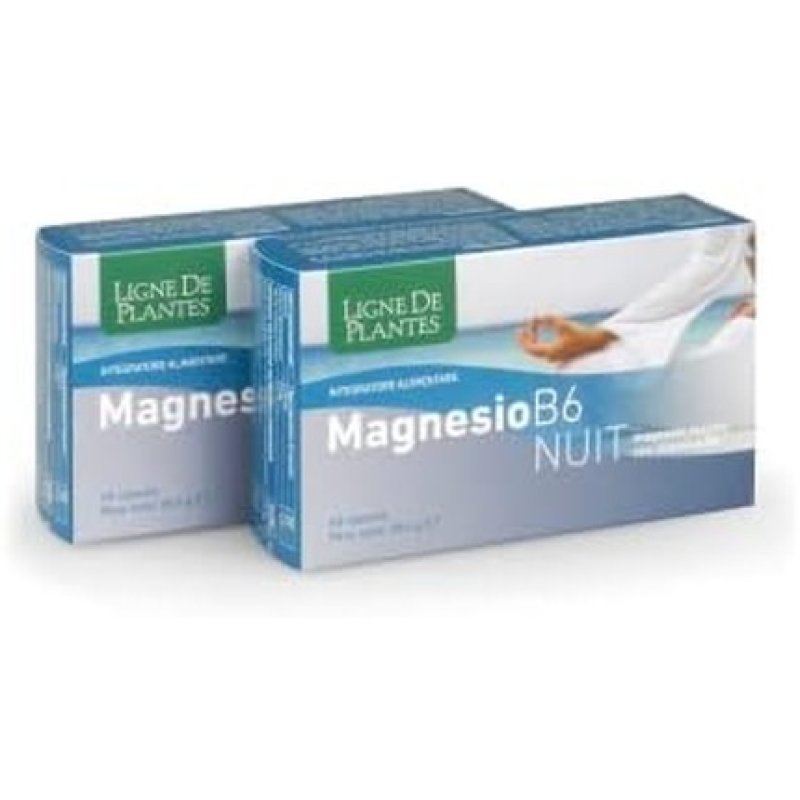 Natura Service Magnesio B6 Nuit Herbal Supplement 60 Capsules