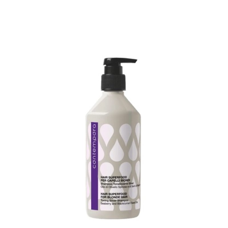 Hair Superfood Toning Silver Shampoo 500ml