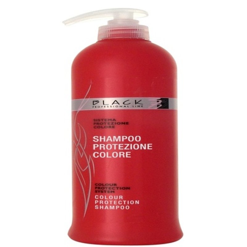 Colorful Hair Shampoo 500ml Black Professional Line