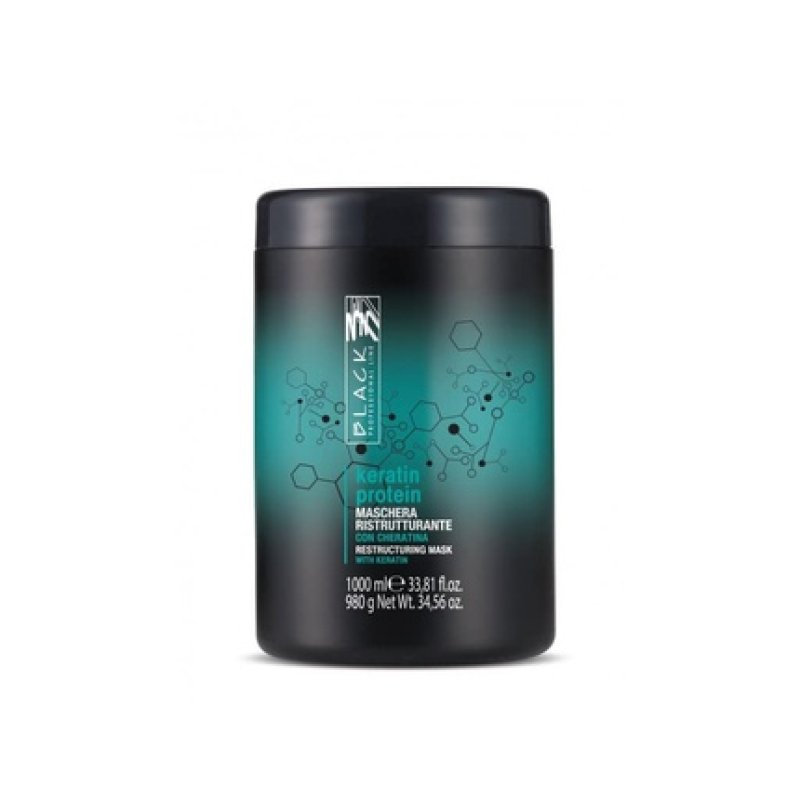 Black Professional Line Keratin Protein Mask 1000ml
