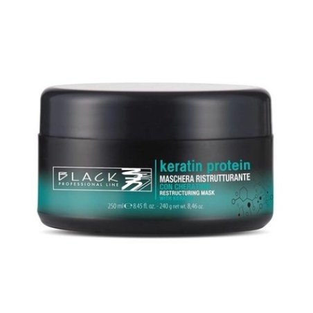 Black Keratin Protein Regenerating Mask 250ml