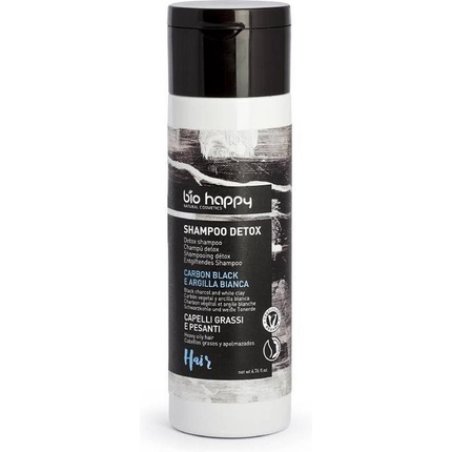 Detox Shampoo For Detoxifying Hair Tree Coals &Amp White Clay 200ml