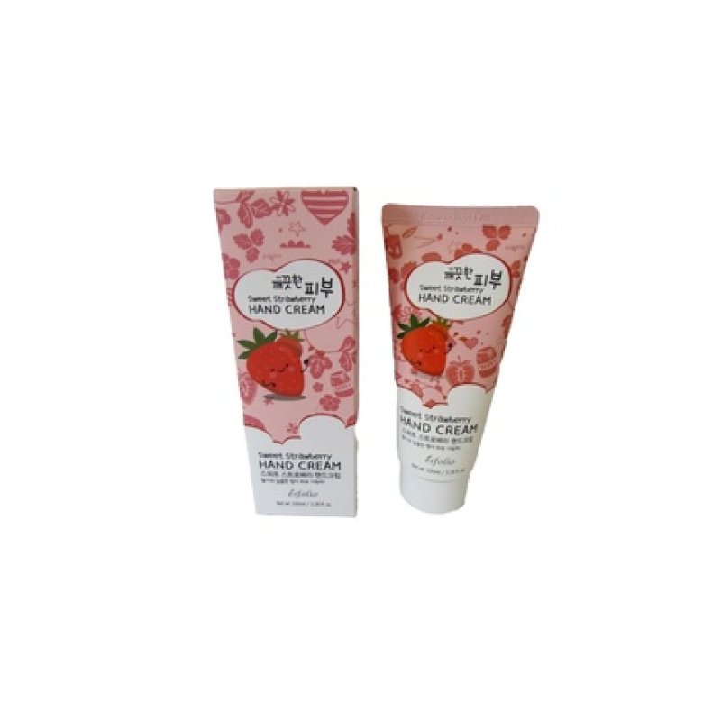 Esfolio Sweet Strawberry Hand Cream 3.38 Fl Oz