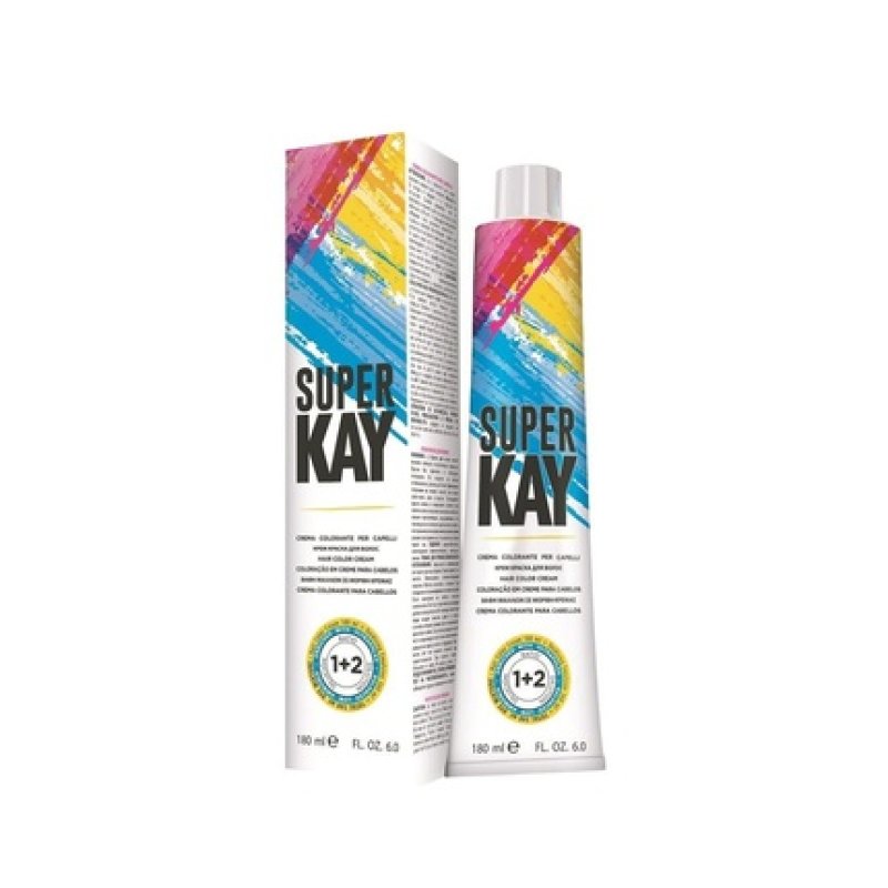 Kepro Super Kay Hair Color with Ultraphlex 8.00 Light Blonde 180ml