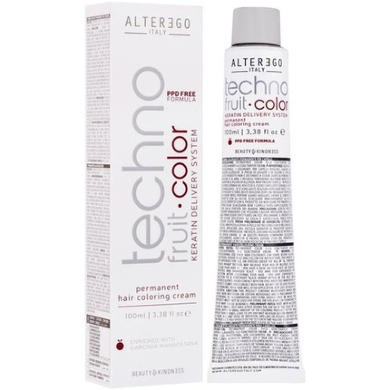 Alter Ego Technofruit Color Keratin Hair Dye For Permanent Coloring 100ml