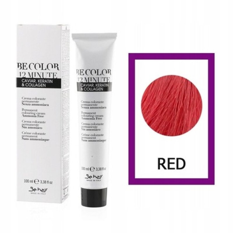 Be Hair Be Color Ammoniafree Hair Color Red 100ml