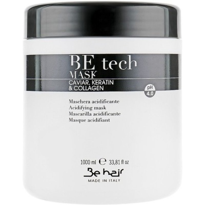 Be Tech Caviar Keratin & Collagen Acidifying Mask Moisturizing Hair Conditioner 1l