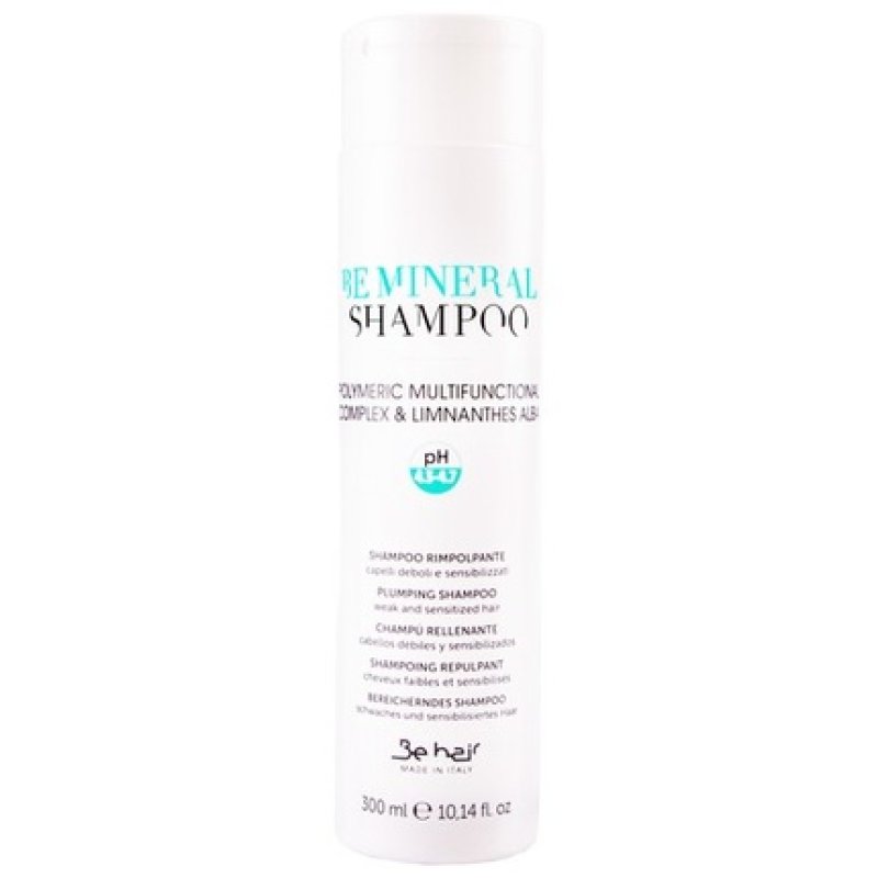 Be Hair Be Mineral Plump 300ml Shampoo For Weak And Sensitive Hair