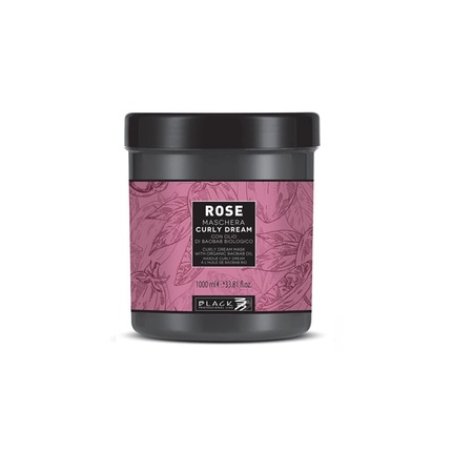 Black Professional Line Rose Curly Dream Mask 1000ml