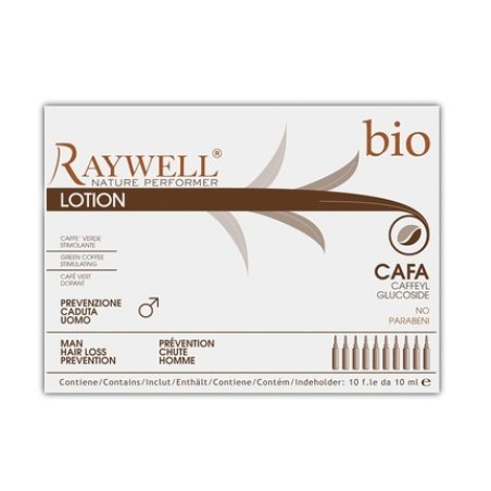 Set tratament pentru par Raywell Bio Nature Man Hair Loss Prevention, Toate tipurile de par, 10x10ml