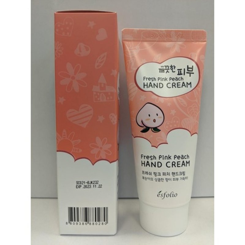 Fresh Pink Peach Hand Cream