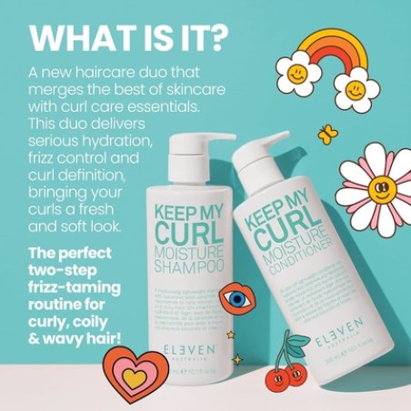 Eleven Australia Keep My Curl Moisture Conditioner Hydrating for Curly and Wavy Hair
