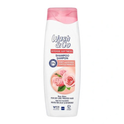 Wash And Go Wash&Go Shampoo With Rose Water For Dry And Damaged Hair 360ml