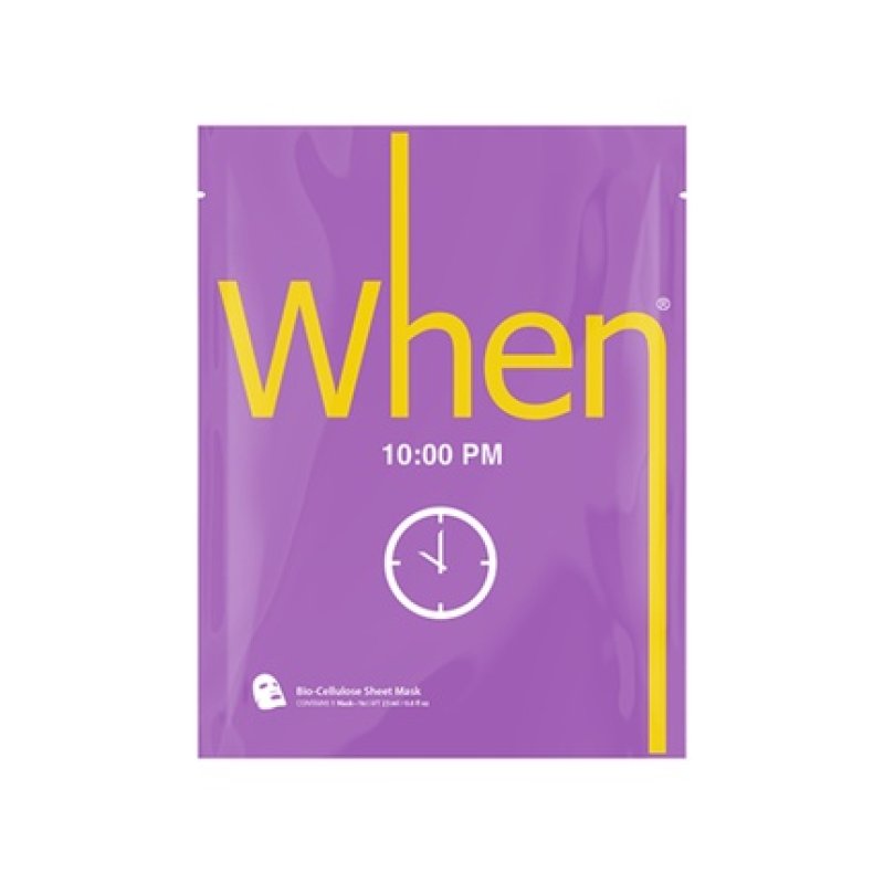 When When 1000 Pm Face Mask Sheet
