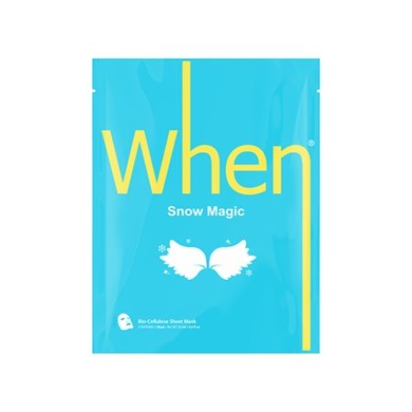 When When Snow Magic Face Mask Sheet