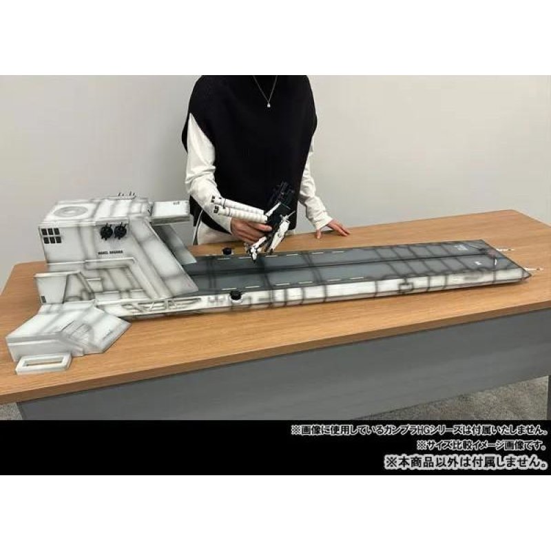 GUNDAM UNICORN - 1/144 HG Catapult - Diorama Realistic Model 24cm