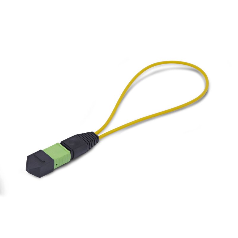 StarTech.com LOOPBACKMTP12OS2SMM network cable tester Fiber cable tester Black, Green, Yellow