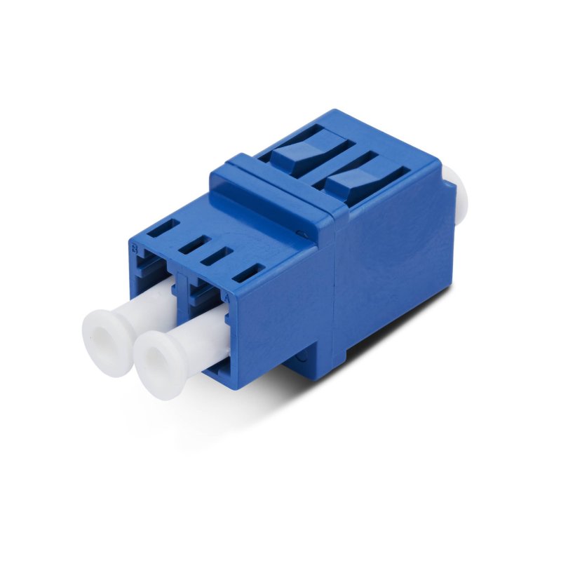 StarTech.com LCLCSMCOUPLER fibre optic adapter LC/UPC 1 pc(s) Blue, White