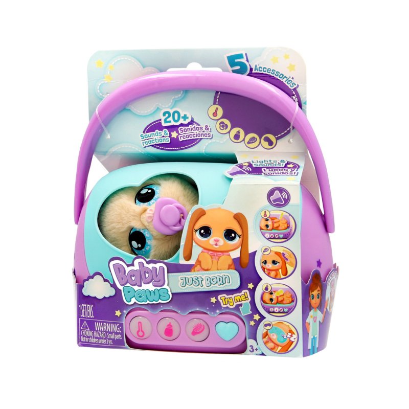 IMC Toys Baby Paws Just Born Puppy