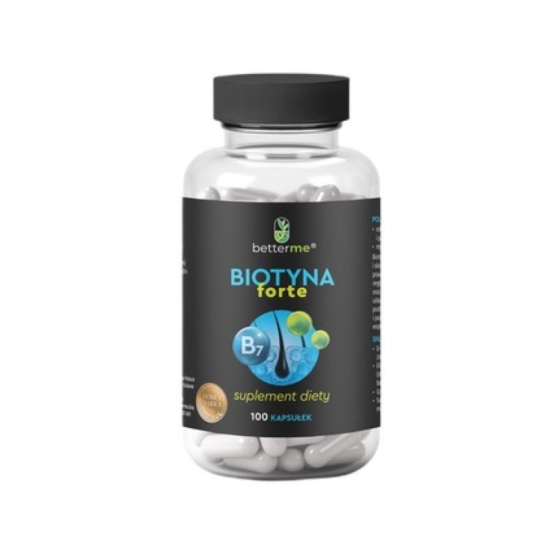 Betterme Biotin Forte Silicon Selenium Zinc Dietary Supplement 100 Capsules