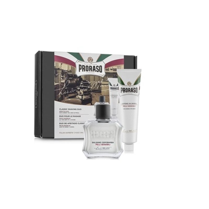 PACK DUO PIELES SENSIBLES CREMA DE AFEITAR BÁLSAMO 250ml