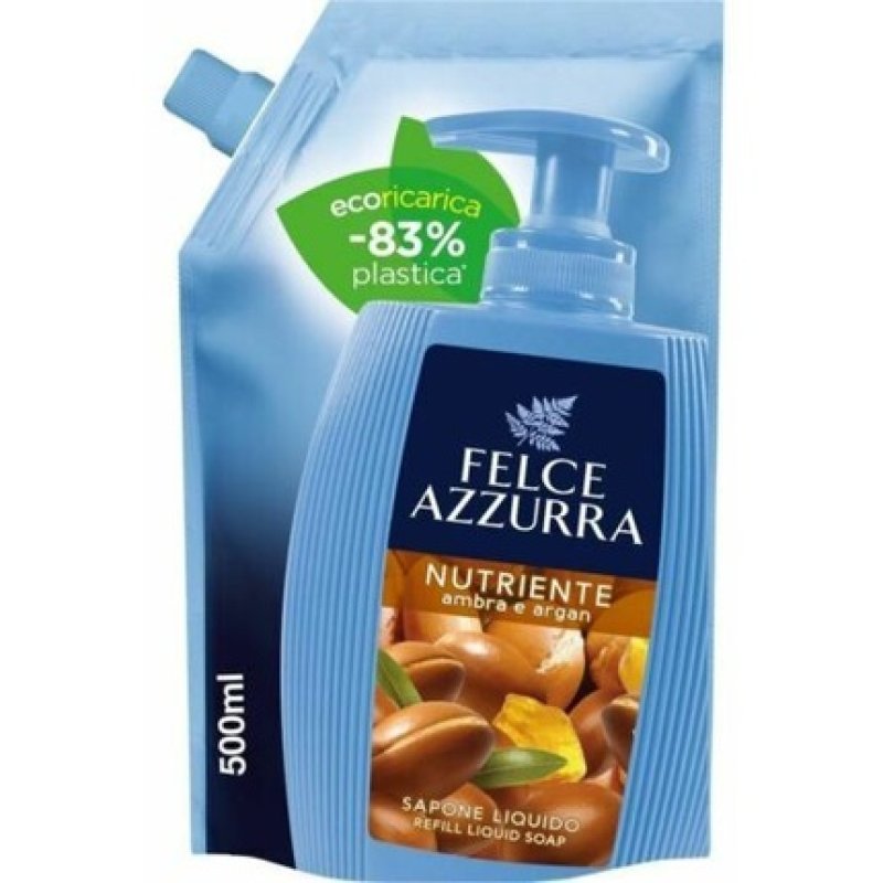 Felce Azzurra Nourishing Amber and Argan 500 ml Savon liquide 1 pièce(s)