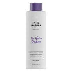 FOUR REASONS No Yellow Shampoo Purple Shampoo for Blonde Hair 10.15 fl oz