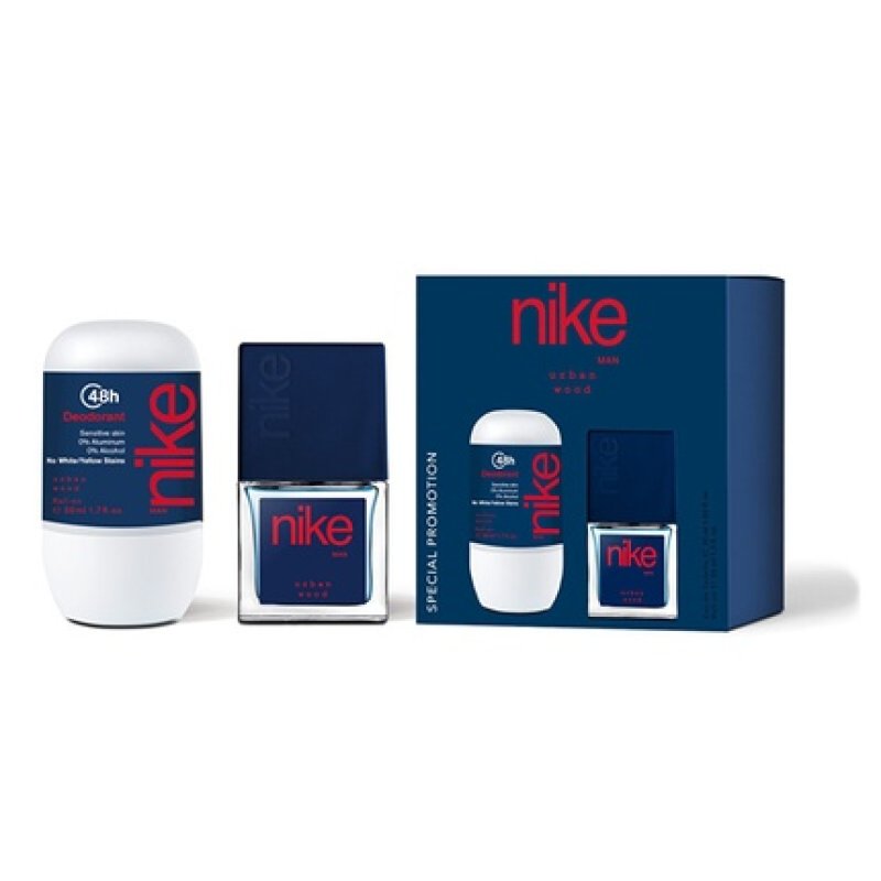 Nike Urban Wood Man Eau De Toilette 30 Ml Roll-On 50 Ml
