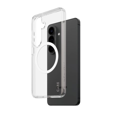 CARE Urban Explorer Case Clear w White Qi Galaxy S26