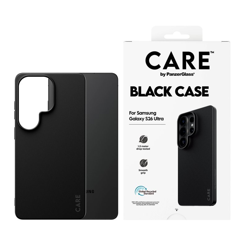 PanzerGlass CARE™ by TPU Case Black Samsung Galaxy S26 Ultra