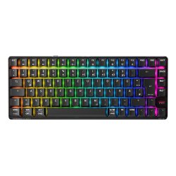 CHERRY XTRFY K33 Compact Wireless keyboard Gaming USB RF Wireless Bluetooth QWERTZ German Black