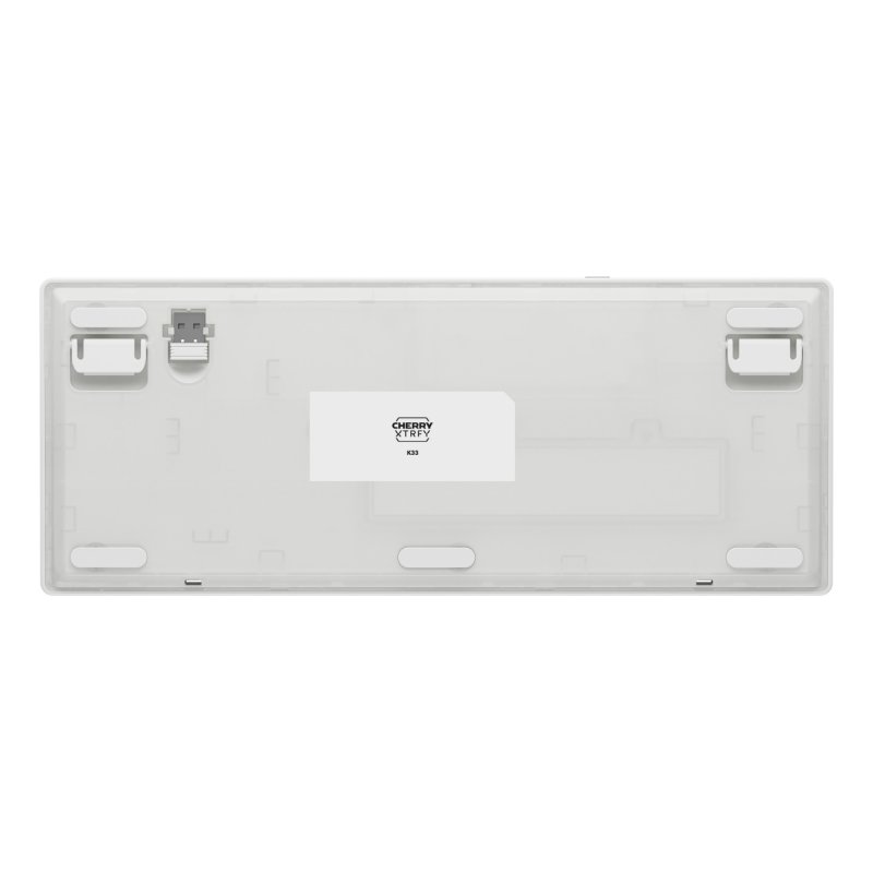 CHERRY XTRFY K33 Compact Wireless keyboard Gaming USB RF Wireless Bluetooth QWERTZ German White