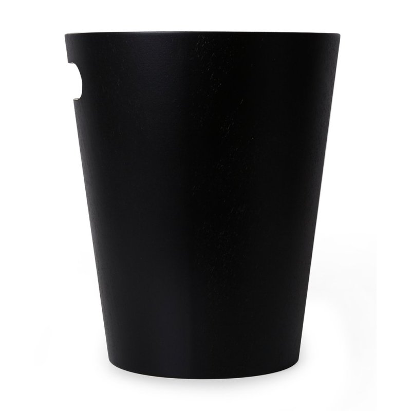 Umbra 082780-045 poubelle 7,5 L Rond Bois Noir, Bois