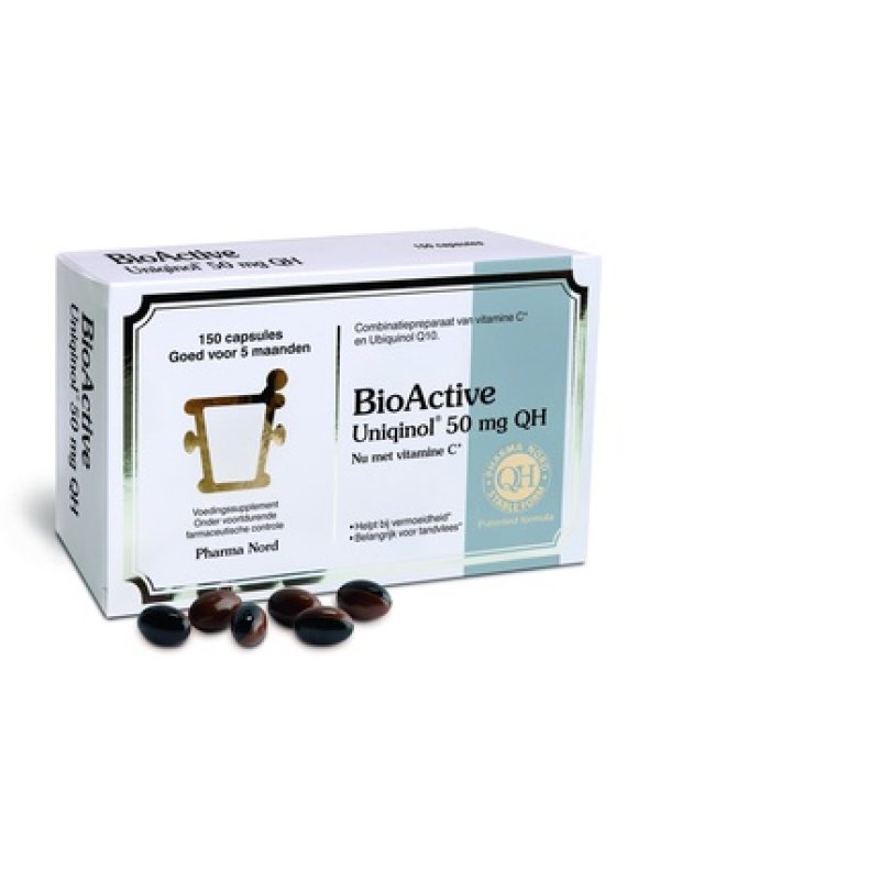 Pharma Nord Bio Active Uniquinol 50mg Coenzyme Q10 Supplement