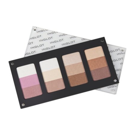 Inglot Freedom System Matte Eyeshadow Palette with Three Shades