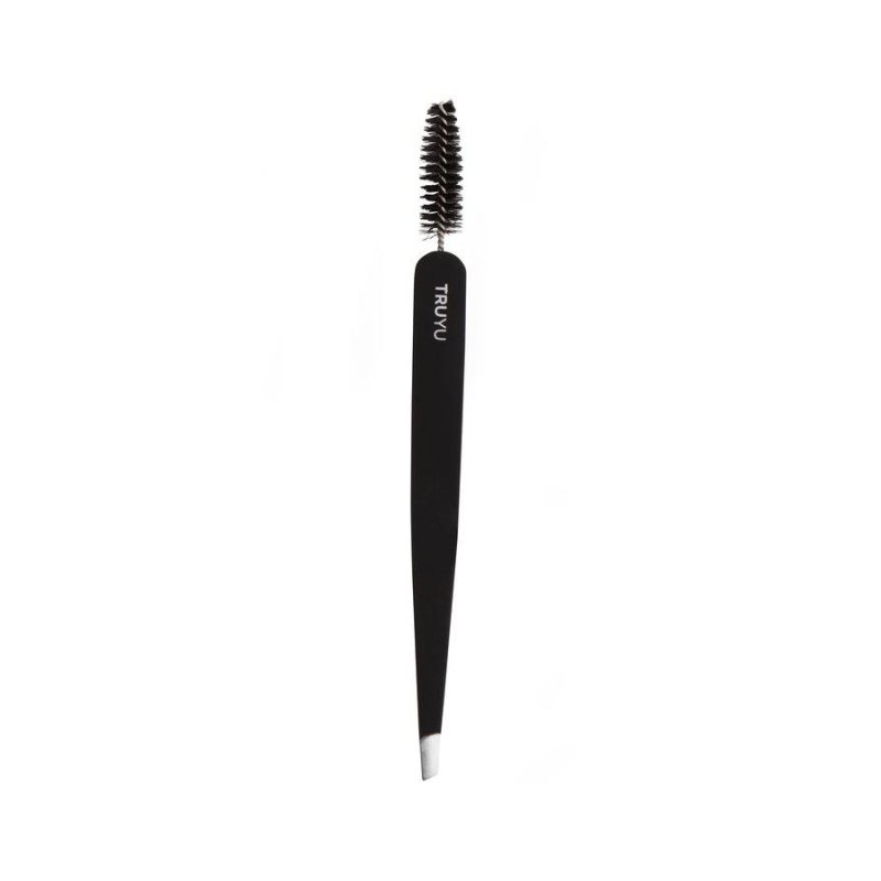 Truly - Tweezer & Spoolie - Matte Black
