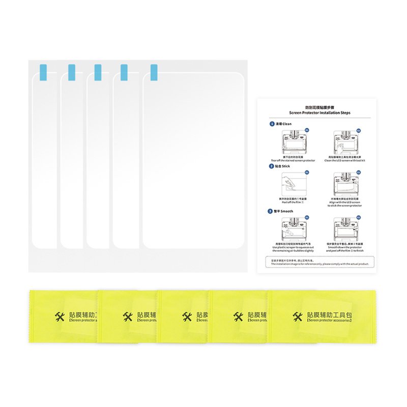 Screen Protector for the Photon Mono M7 Pro/M7 (5-pack)