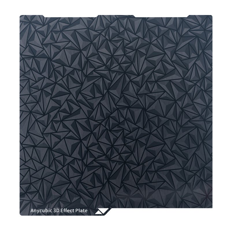 3D-effect plate (octagon diamond) for Kobra 3/3 Combo/3 V2/3 V2 Combo