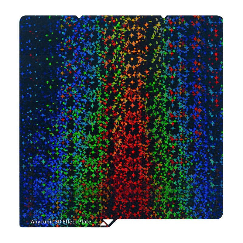 3D-effect plate (octagon diamond) for the Kobra S1/S1 Combo
