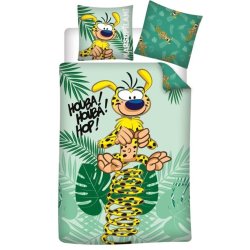 MARSUPILAMI - Houba Houba Hop - Parure de lit 140x200cm 65x65cm