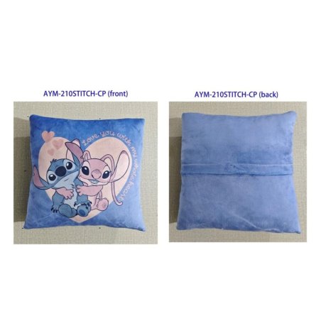 LILO & STITCH - Love you whith my whole heart - Coussin 35x35cm