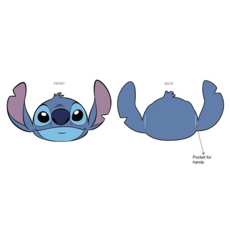 LILO & STITCH - Stitch - Coussin Chauffant pour les mains