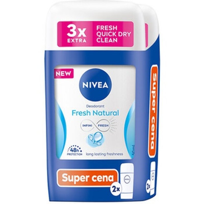 Nivea Fresh Natural Deodorant Duo