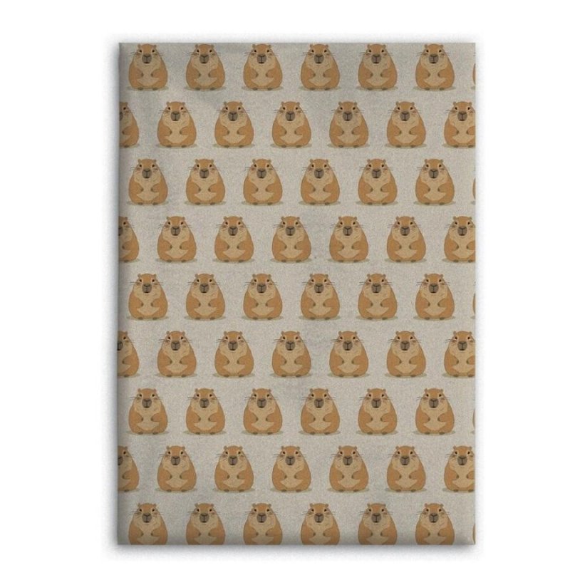 CAPYBARA - Couverture Flanelle 110x150cm