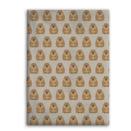 CAPYBARA - Couverture Flanelle 110x150cm